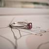 Серебряное кольцо с натуральным рубином 1.113ct, вес изделия 1,67 гр (2187929)