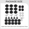 36Pcs Cymbal Replacement Accessories Drum Set Parts Key Maintenance Hardware Felts Washer