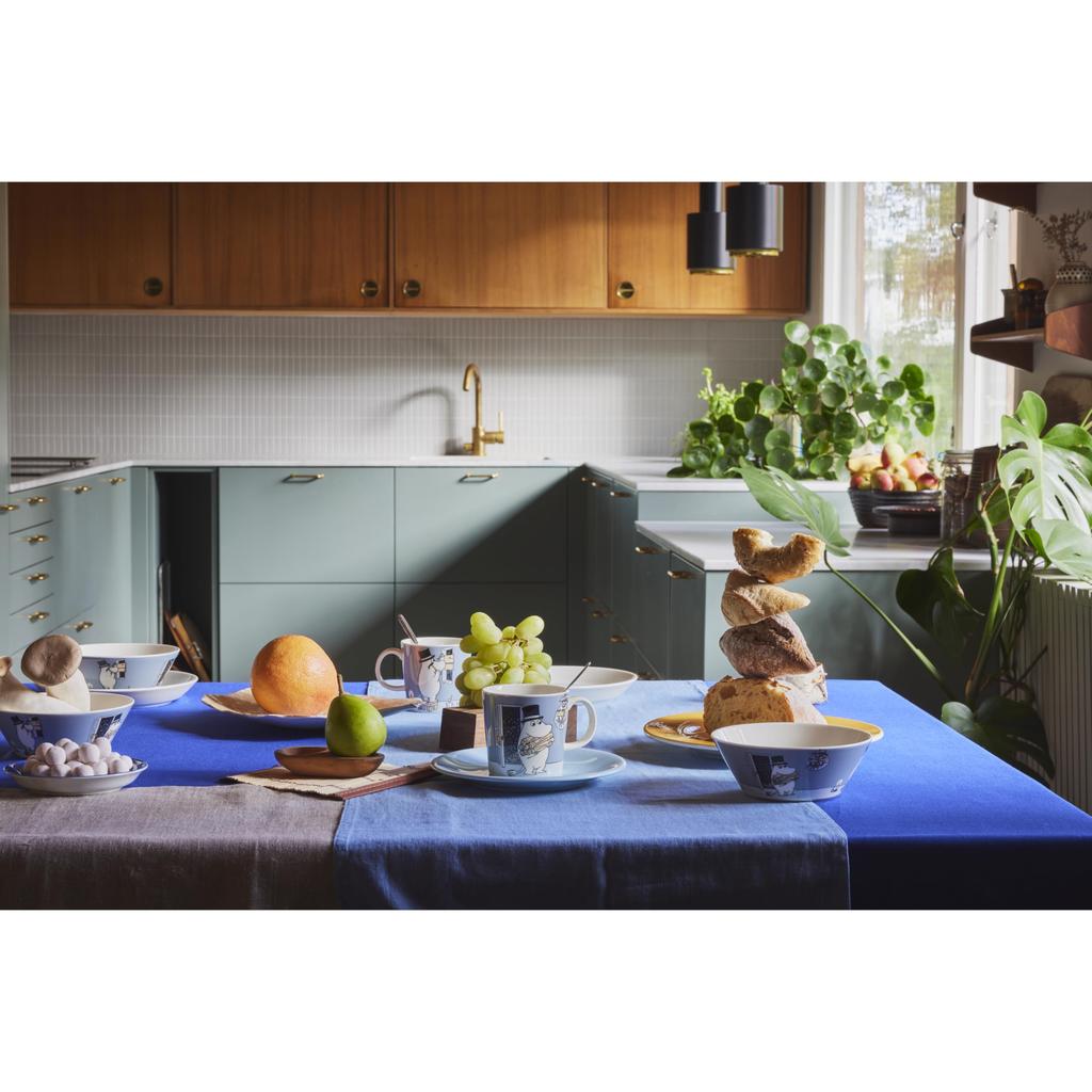 [Officially Imported] Arabia Moomin by ARABIA Classic Moominpappa Mug, 0.3L, Gray, Moomin Tableware (Product Number: 1066911)