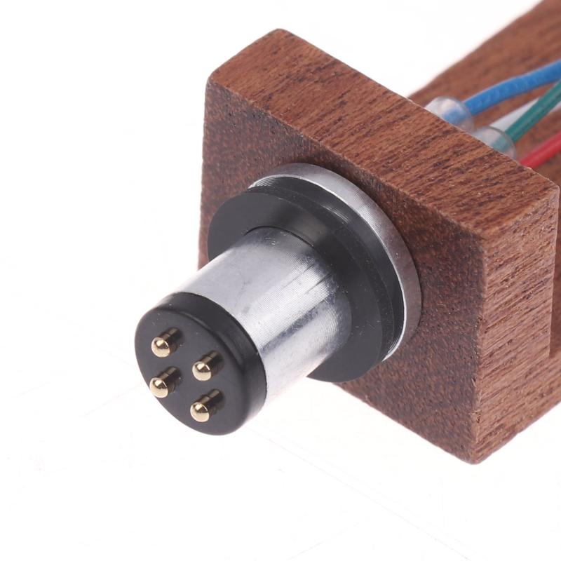 Universal Wood Turntable Headshell Mount Replacement For LP Turntable Phono Durable Pointer Cartridges Stylus Turntable