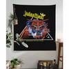 1PC JJudas Priest Heavy Metal Band Colorful Tapestry Wall Hanging Bohemian Wall Tapestries Mandala Wall Art Decor