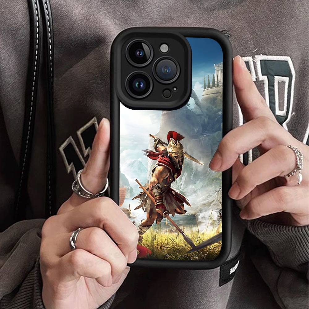 Funny A-Assassins Game C-Creed Silicone Phone Case for iPhone 17 Pro Max 16 15 14 13 12 11 Plus 17 Air
