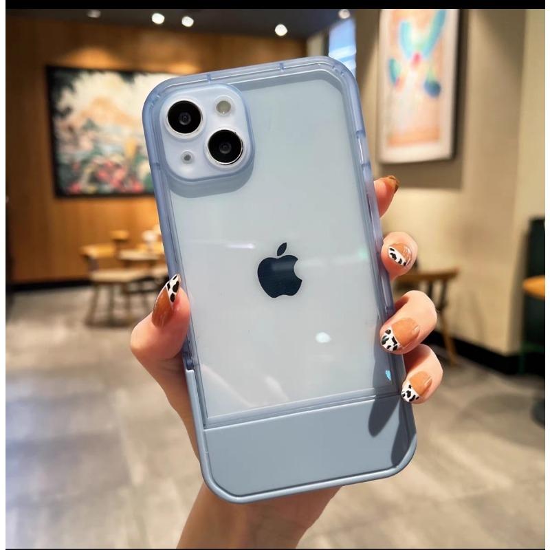 

Невидимый кронштейн Подходит для чехла для мобильного телефона Apple 14/13 Promax Однотонный Полностью закрывающий Противоударный Защитный чехол для iPhone 12 Apple 11promax