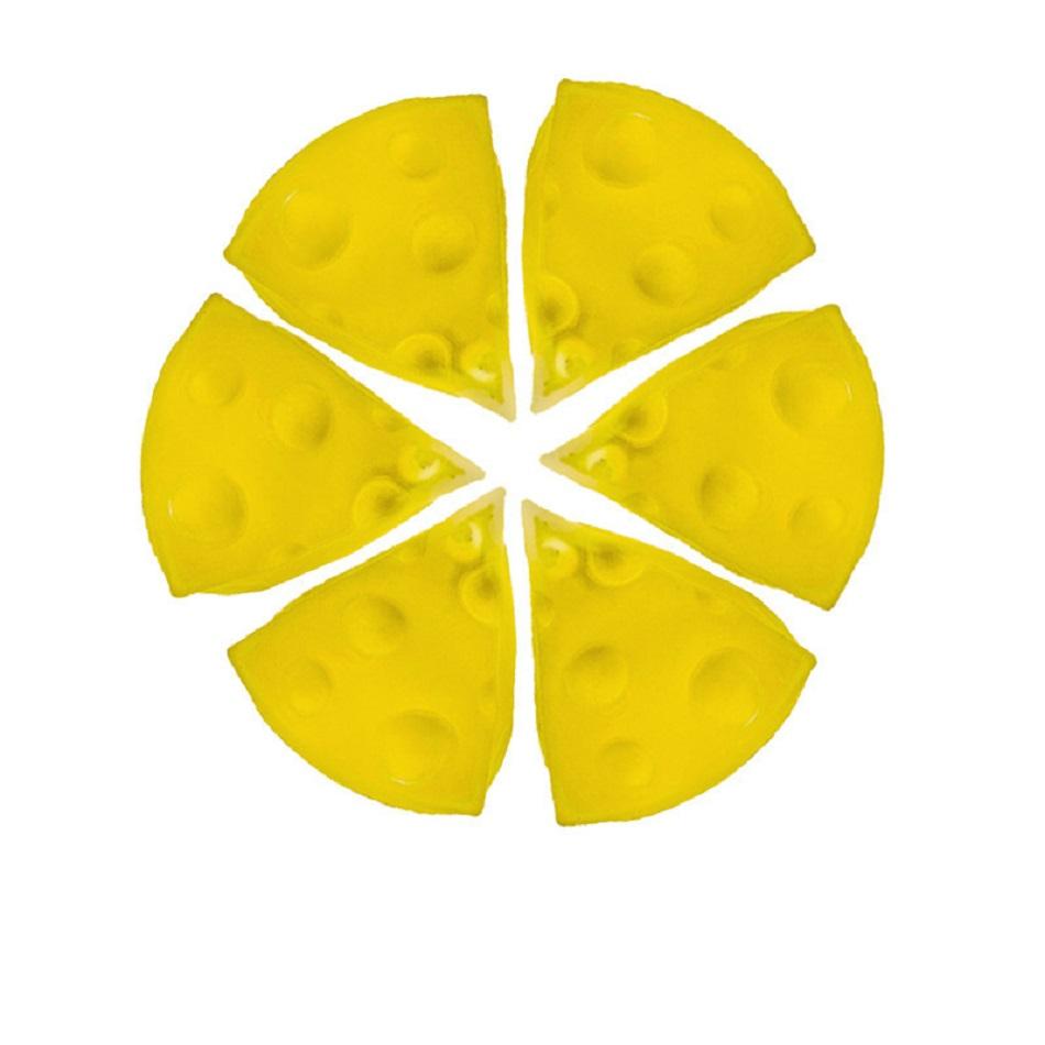 Maltose  Honey Cheese Square Fidgets Toys Super Soft Mochi Cheese Squeeze Toy Funny Anti-Stress Sensory Toy For Adults Gifts