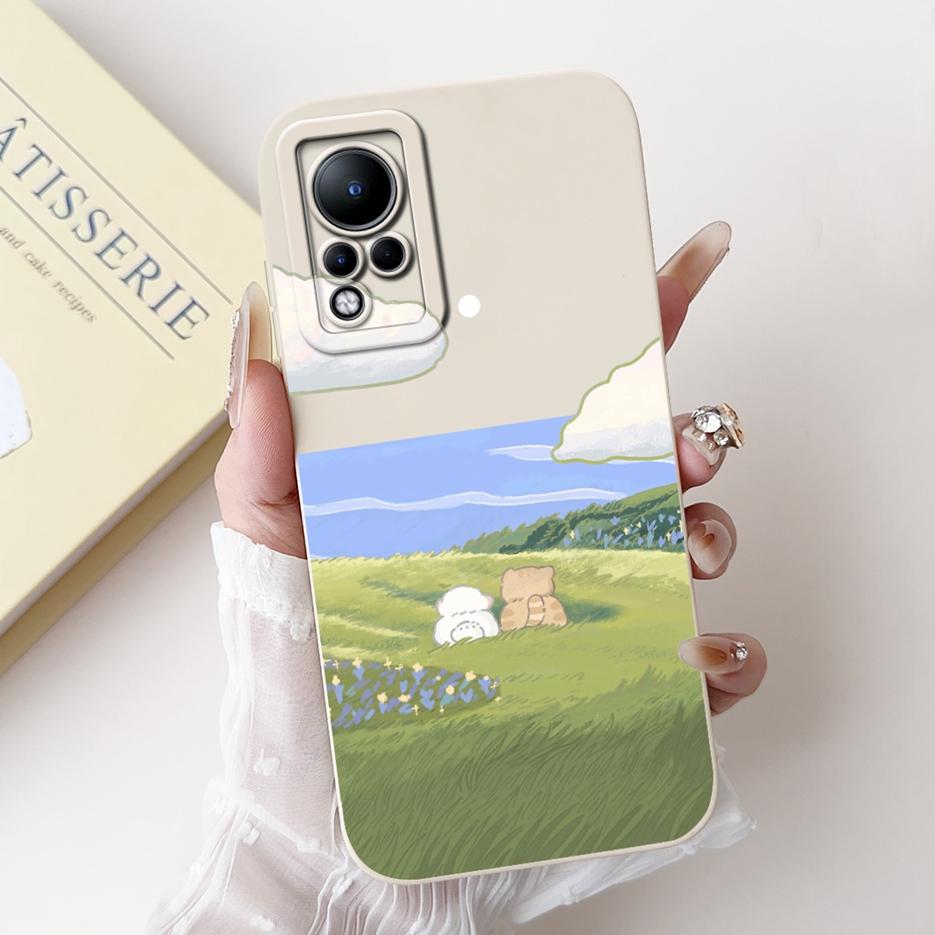Für Infinix Note 11 Hülle Note 12 X663 X663B Stilvolle Candy Painted Handyhüllen für Infinix Note 11 Pro Note11 S Weiche Fundas