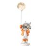 Astronaut Statue with Light Resin Figurine Artwork Gift Crafts Tabletop Ornament