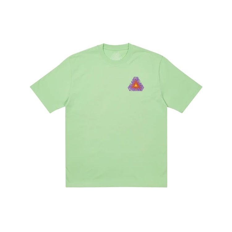 Palace P3 Bare Times T-Shirt Pistachio Unisex Tops Green P22TS363