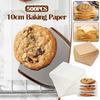 500pcs Double-sided Baking Silicone Paper Steamer Paper Non-stick Pastry Pad Paper Cake Bread Baking Accessories
