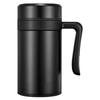 450ml Large Capacity Thermos Cup 304 Stainless Steel Business Office Water Cup with Handle