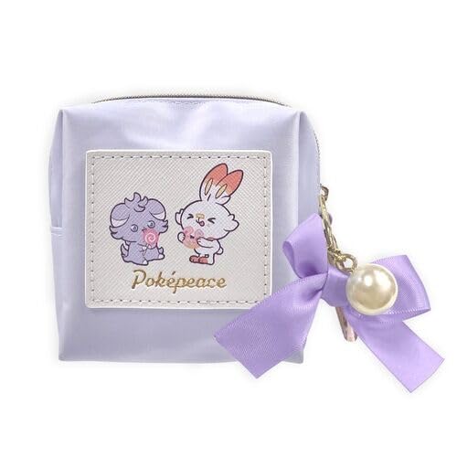

PokePeace Mini Pouch with Carabiner, Scorbunny & Meowth, Pokémon