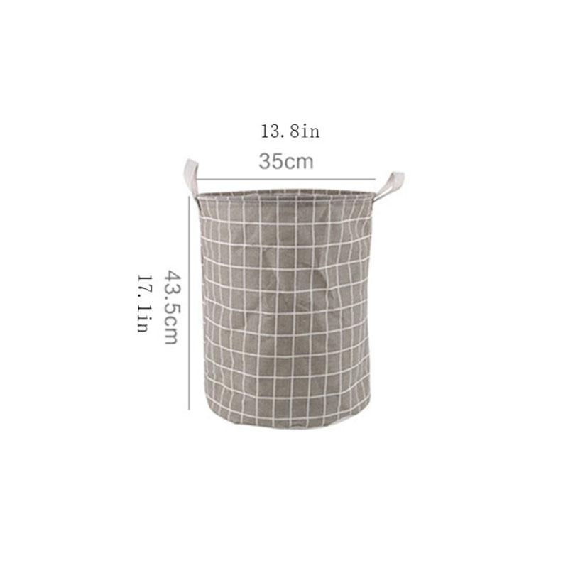 Haushalt Faltbarer Wäschekorb, Spielzeugaufbewahrungseimer, Schmutzwäschekorb - zur Aufbewahrung von Schmutzwäsche, Stoffaufbewahrungseimer