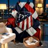 Coperta con Stampa Atletico Madrid - Morbida e Confortevole, per Camera da Letto, Viaggio, Divano, Decorazione per la Casa - Regalo di Compleanno o Natale per un Amico