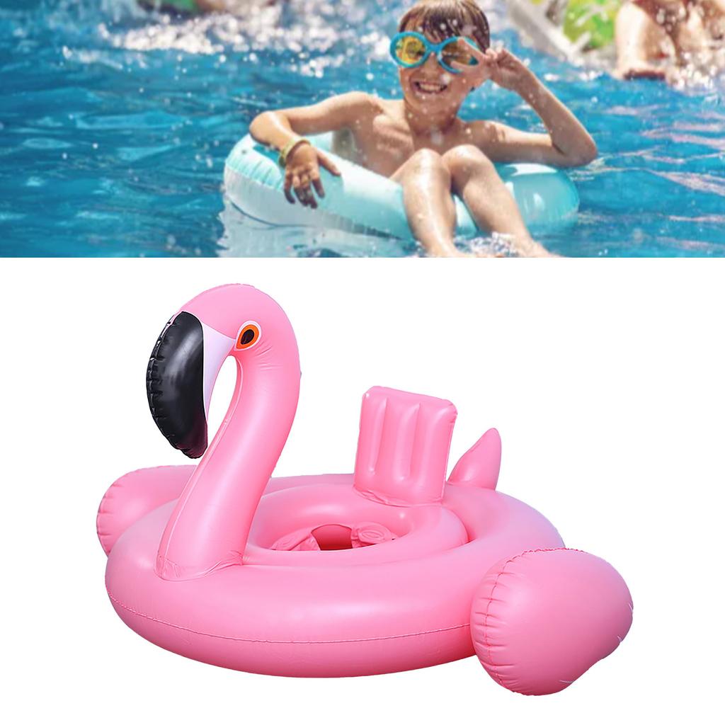 Swimming Float Ring Cute Appearance PVC Light Portable Baby Swimming Ring with Seat for Beach Pool