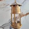 Brass Miner Oil Lantern 17.78 Cm Nautical Maritime Home Office Decor Tabletop Shelf Decoration Living Rooms, Studies Thoughtful Gift