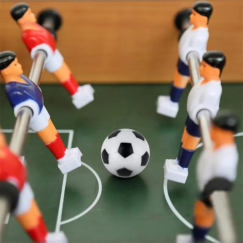 6/8/10pcs Tabletop Soccer Replacement Ball 32mm Soccer Player Gift Game Accessories Parent-Child Interactive Soccer Board Game
