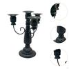 4 Candle Metal Candelabra Candlestick Holder Fine Craftsmanship Taper for Living Room