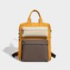 2025 New Fashion Trend Color-Block Backpack Multi-Pocket Lightweight Outdoor Fashion Travel Backpack for Men and Women