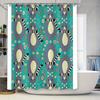Cute Animal Shower Curtain Woodland Forest Wildlife Bathroom Decor Nature Backdrop Washable Waterproof Fabric