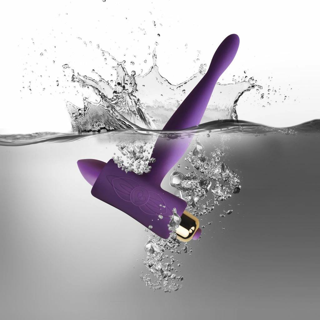 Vibrating Anal Plug - Rocks-Off Petite Sensations Teazer Purple