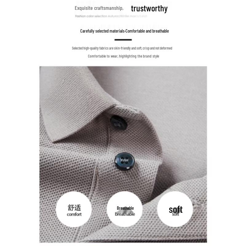 Pierre Cardin Men's Summer Pure Cotton Polo Shirt