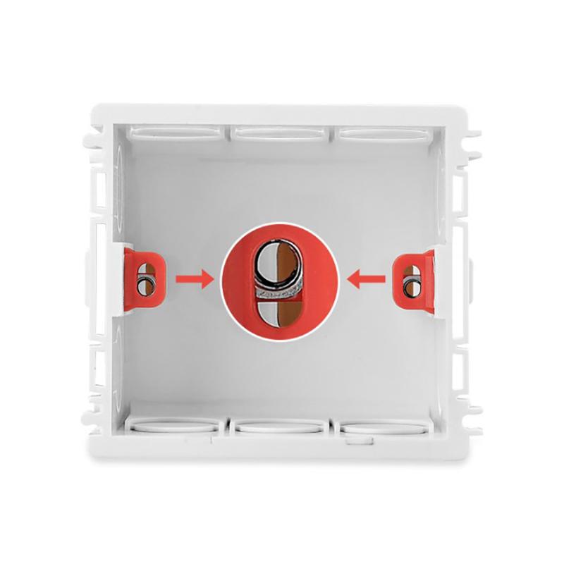 Instalační krabice Vnitřní krabice pro 86 typů spínačů a zásuvek Kabelová zadní krabice