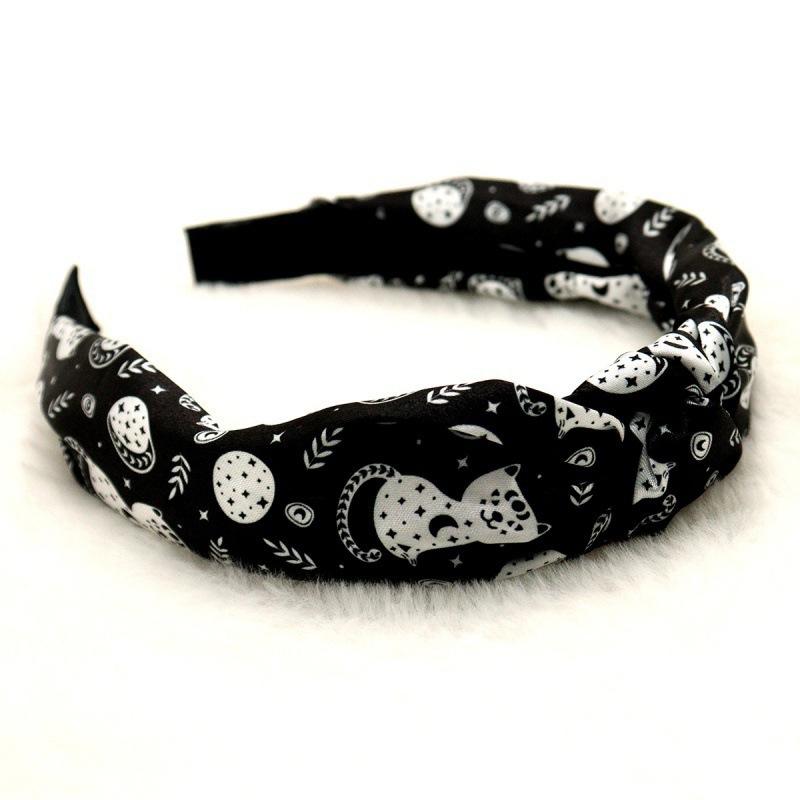 Women Hair Band Flexible Festival Headband Korean Headband Textured Halloween Hair Accessories For Autumn And Winter Holiday