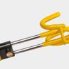 Twin Bar Car Steering Wheel Lock High Visibility Adjustable Universal Fit Heavy Duty Steering Wheel Lock Anti-Theft Device