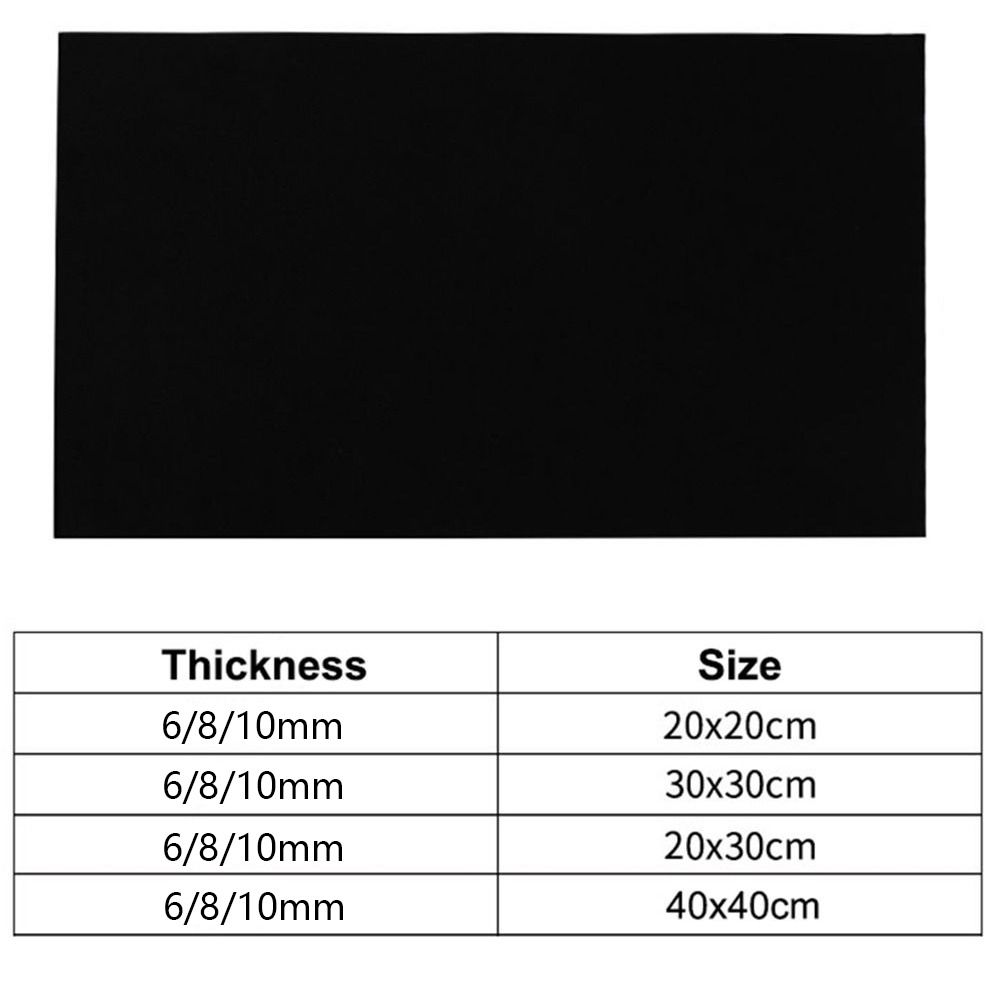 Czarny Koc Spawalniczy Ochronny Filcowa Podkładka Ochronna do Lutowania do Spawania Izolacyjnego