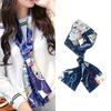 Elegant Printed Polyester Long Scarf