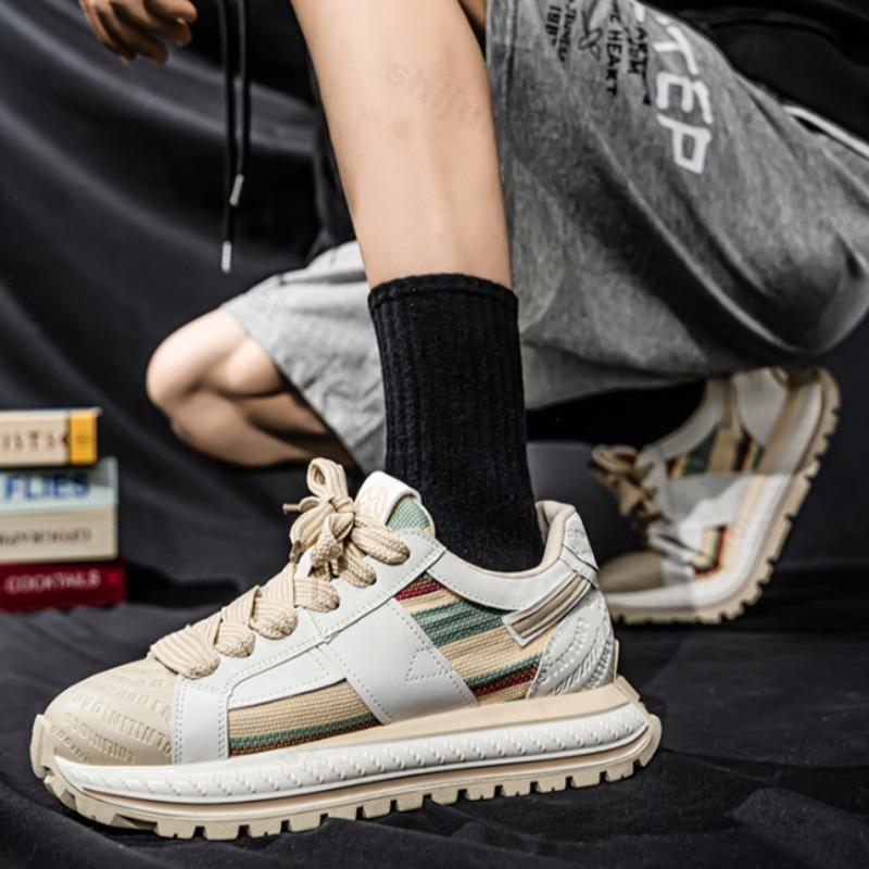 Fashion Fashion Trend Low Top Casual Sports Shoes for Men 2025 Autumn New Mesh Breathable Comfortable Versatile Niche Platform sneakers