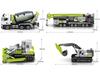 Senbao 705100-705103 Engineering Vehicle Building Blocks Set: Mixer, Transport Crane, Bulldozer for Kids
