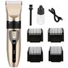 Electric Hair Clipper Set 4 Different Blades Hair Shaver Hair Trimmer Low Noise Usb Rechargeable Shaver Hair Cutting Tool