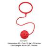 Kids Ankle Skip Ball Colorful Swing Ball for Sensory Integration Training Outdoor Fun Sports Toy for Children Exercise