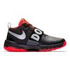 Nike Team Hustle D 8 GS Non-Slip Shock Absorption Low-Top Kids Basketball Shoes Kids sneaker Black Red White AQ9977-001