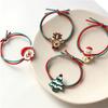Mori Girl Style Cute Christmas Scrunchies - Small Rubber Band Hair Accessories