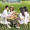 Portable Folding Outdoor Picnic and Camping Table & Chair Set