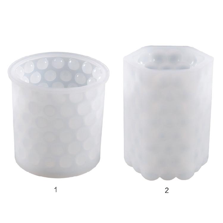 Beads Silicone Mold Gypsum Epoxy Resin Aroma Candle Mould for Home Decoration