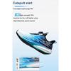 Anta Kids Hailang GS3 Comfortable Versatile Wear-Resistant Low-Top Running Shoes Men Running Shoes White Blue Black 312445508-2