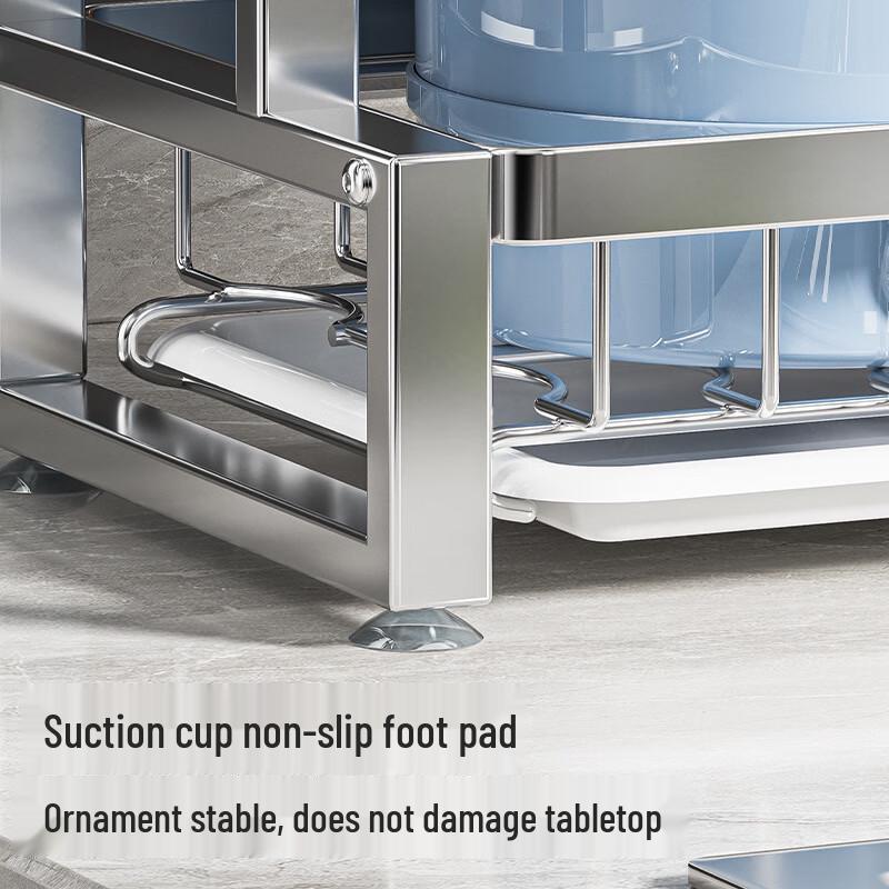 Miflame 2-Tier 304 Stainless Steel Dish Drying Rack