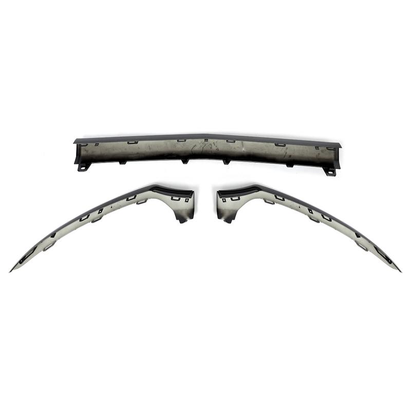 For Mercedes-Benz C-Class W205 AMG 2015 2016 2017 2018 Front Bumper Lip Lower Molding Trim C180 C200 C250 C300 C350 C400