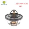 No.: 17670-63J00 Engine Coolant Thermostat 82C For  Suzuki Grand Vitara Kizashi SX4 Swift Jimny Aerio Liana 1767063J00