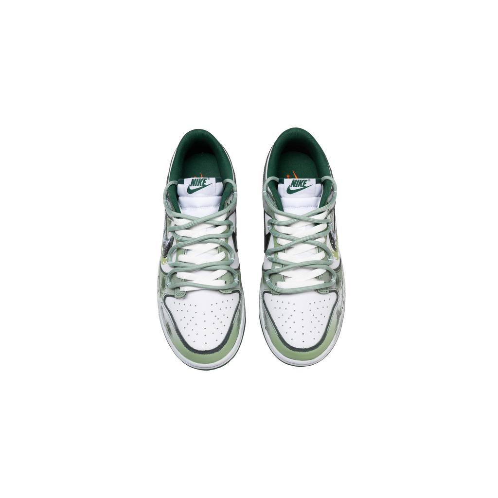 Nike Dunk Dreamy Phantom Thermal Slip Resistant Balance Lightweight Breathable Low Top Skateboard Shoes Unisex Green DD1391-101(Team776-)