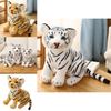Adorable Lifelike Cute Cartoon Tiger Plush Toy Perfect For Kids And Collectors