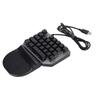 Single Hand Keyboard Wear Resisting Comfortable Grip Strong Performance Mechanical Keyboard