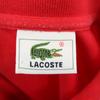 Lacoste Short Sleeve Polo Shirt 3 Red Men's Used
