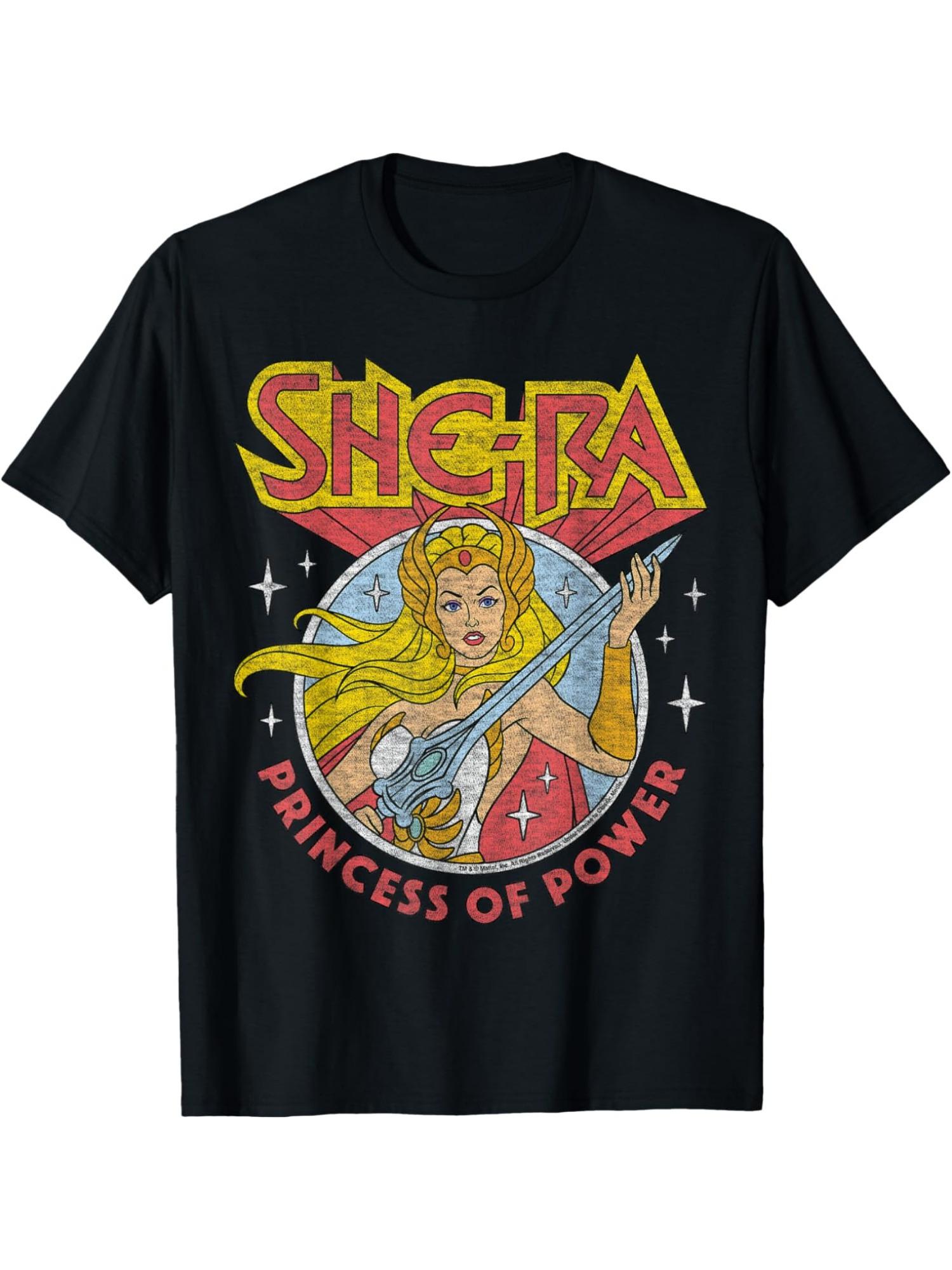 

SheRa Princess of Power g Cotton Crewneck TShirt Classic Fit Soft Breathable Ideal for Women New Year Gifts S