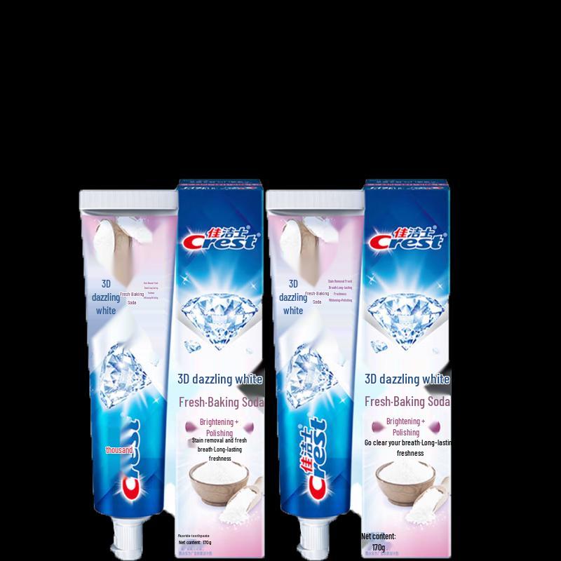 Crest 3D White Fresh Brightening Toothpaste - Twin Pack