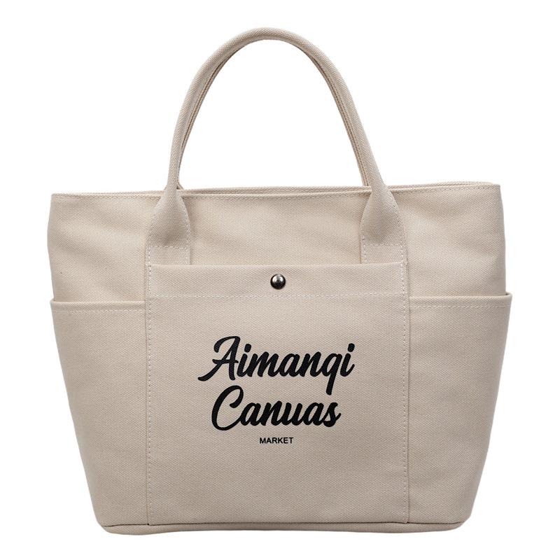 

Versatile Women s Canvas Tote: Large, Stylish, Simple Fashion Shoulder Bag for Work & Commute BAMQ-6013