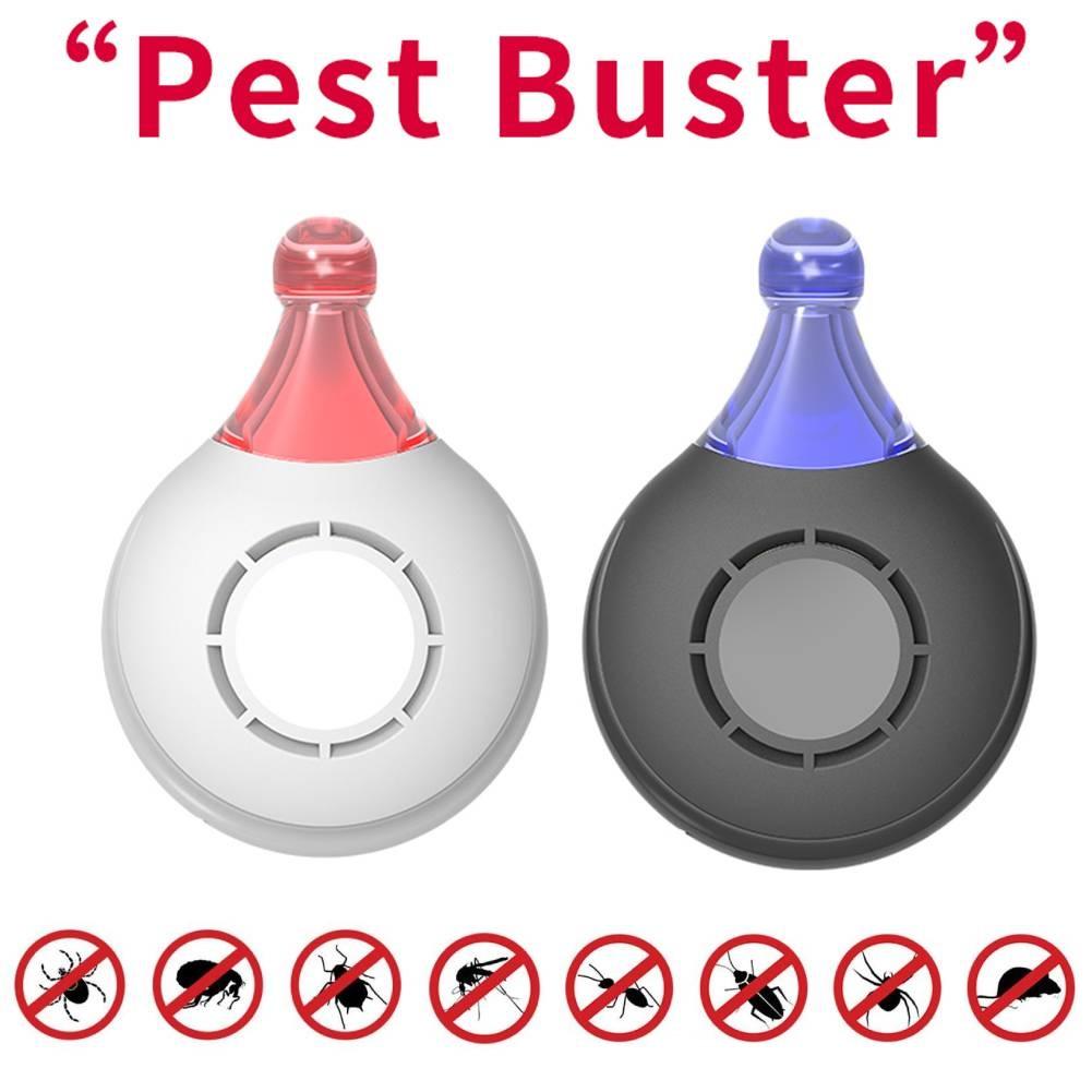 Electronic Mosquito Repeller Ultrasonic Pest Reject Flea Tick Lice Repeller for Children Pet Portable Anti Bug Insect Repellent