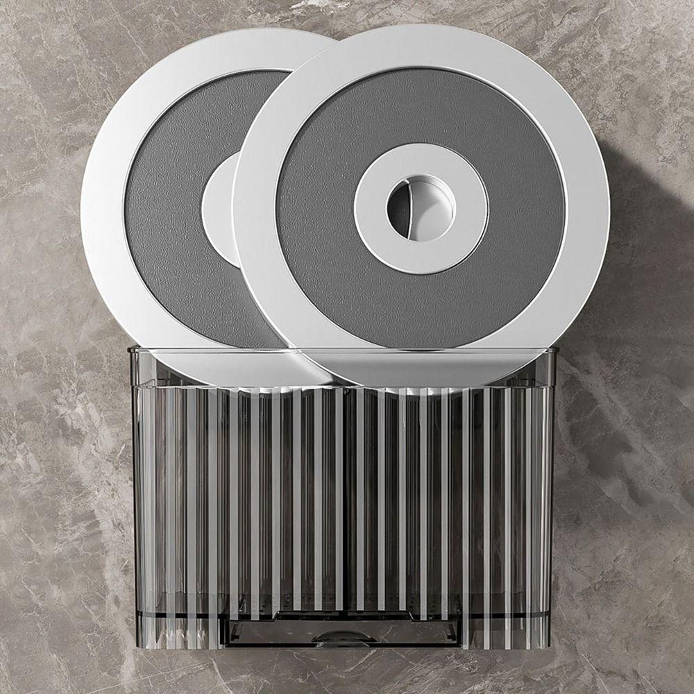 Reusable Suction Cup Chopstick Holder Plastic Chopsticks Spoon Organizer Chopstick Cage  Bathroom